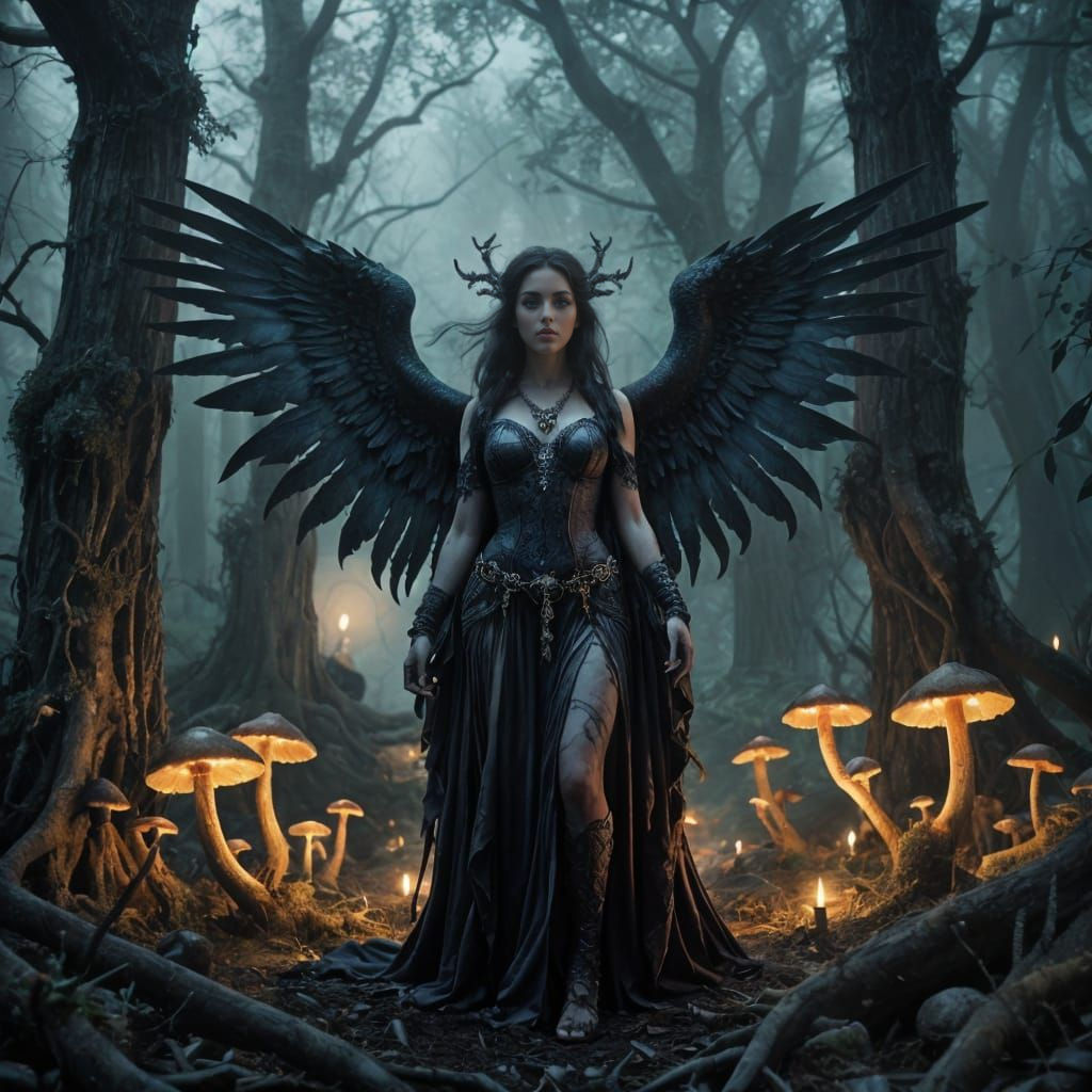 Enigmatic Lilith Emerges from Shadows