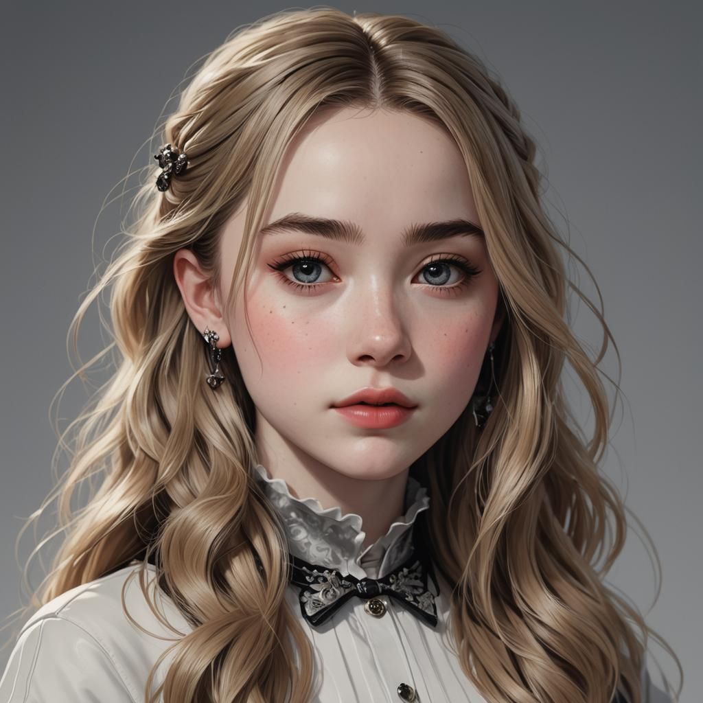 Sabrina Carpenter 3D Anime Art Inspired by WLOP
