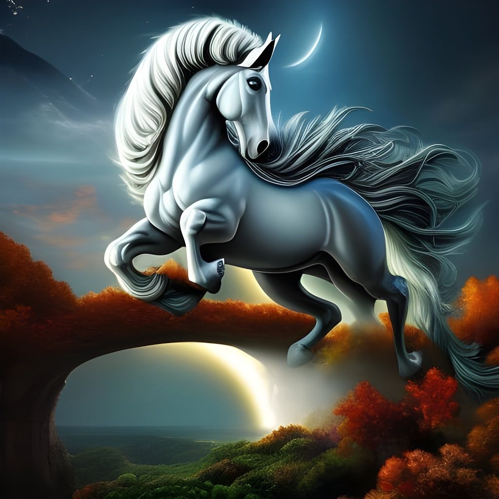 Horse Jumped Over the Moon