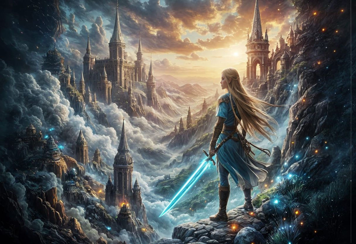 Epic Fantasy Kingdom: Adventurer's Sunset View