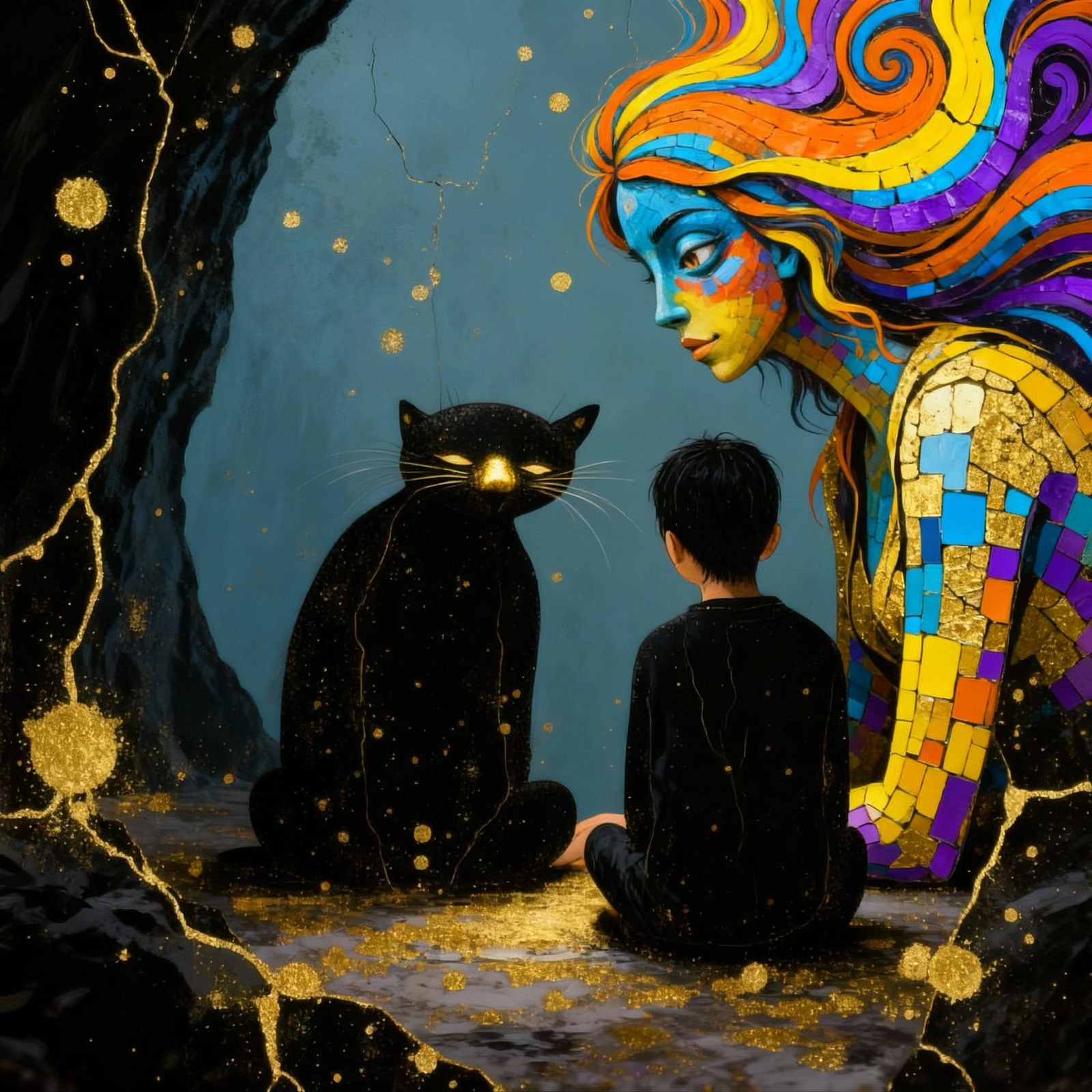 AI Generated Image of a Meeting