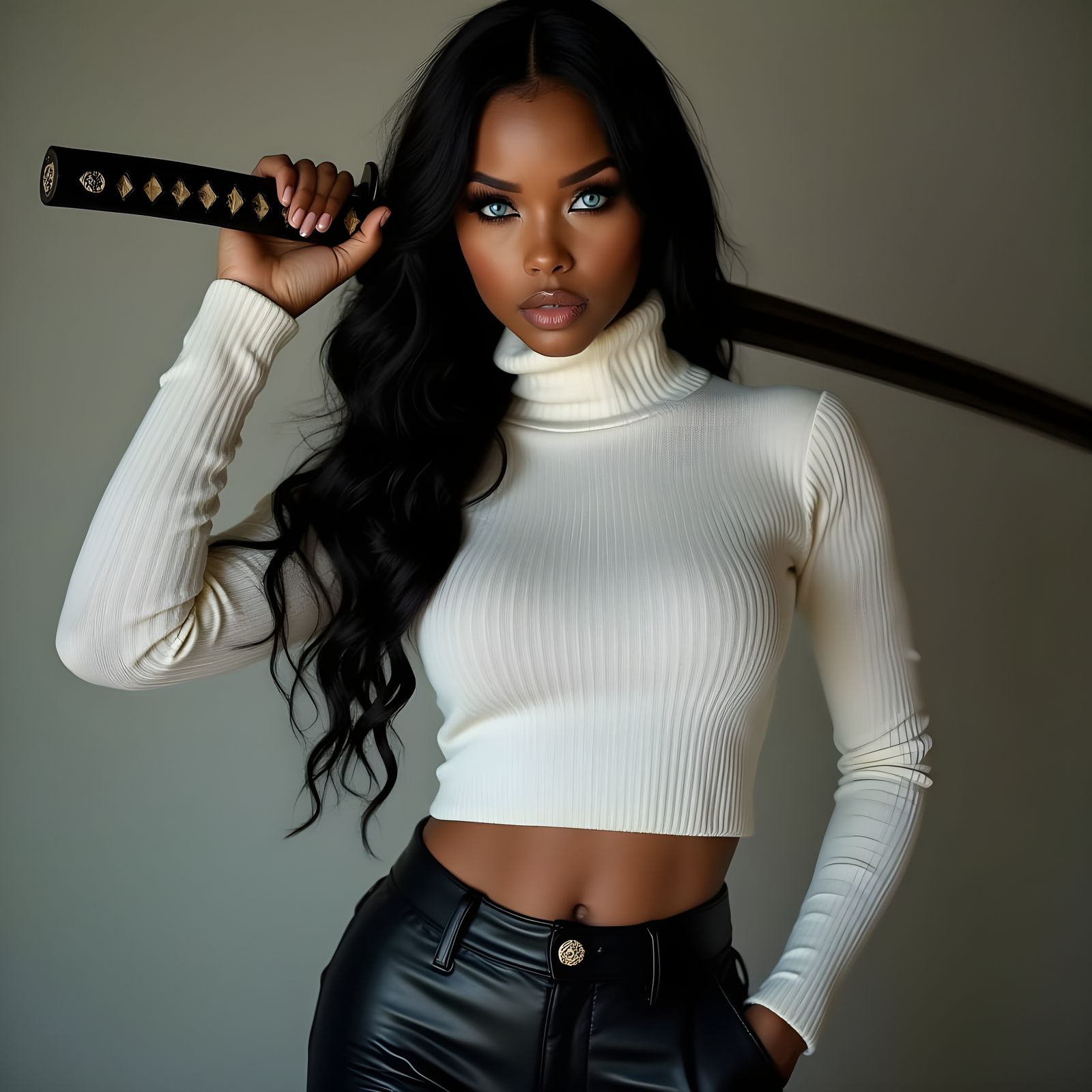 Kelly Rowland Warrior Goddess in Stunning Studio Photo