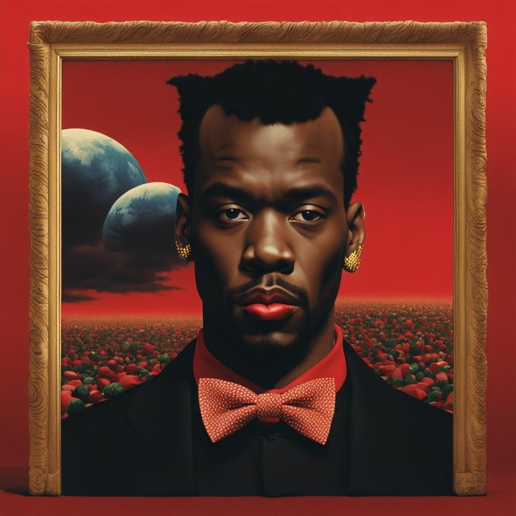 Abstract Dark Fantasy Dreamscape