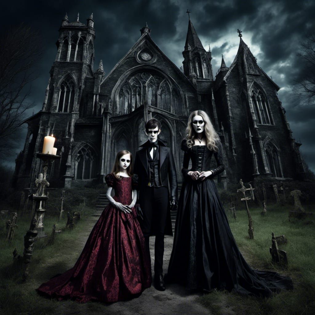 Gothic Vampire at Collinswood Estate