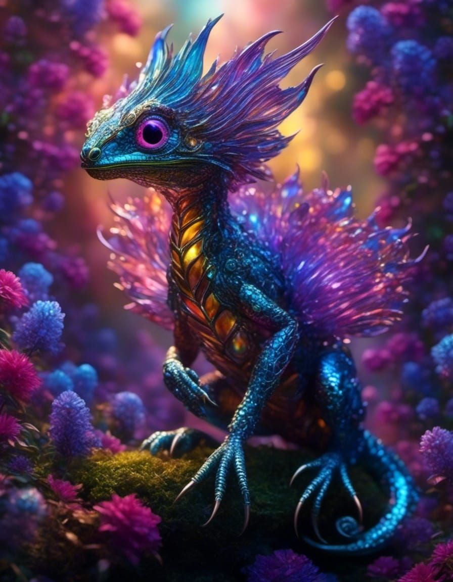 Iridescent Creature in HDR