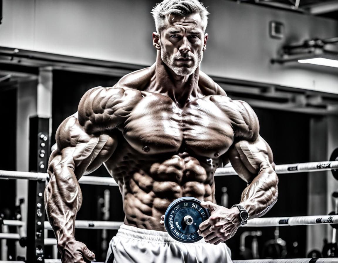 Aesthetic White Male Physique: AI Generated Ideal