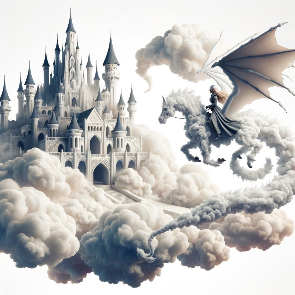 Castle made of clouds