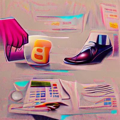 Abstract Business Concept Generated by AI