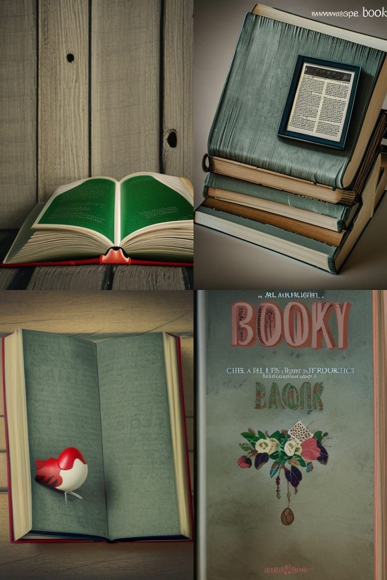 AI Generated Image of a Book