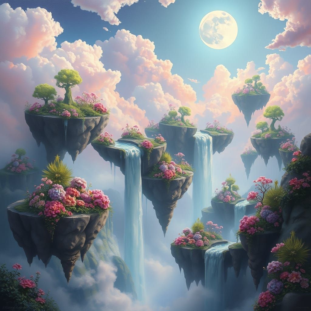 Weightless Islands in a Dreamlike Realm