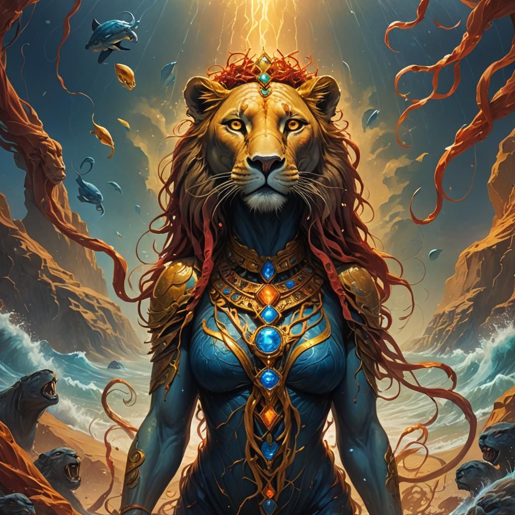 Sekhmet Summons Parasites at the Red Sea