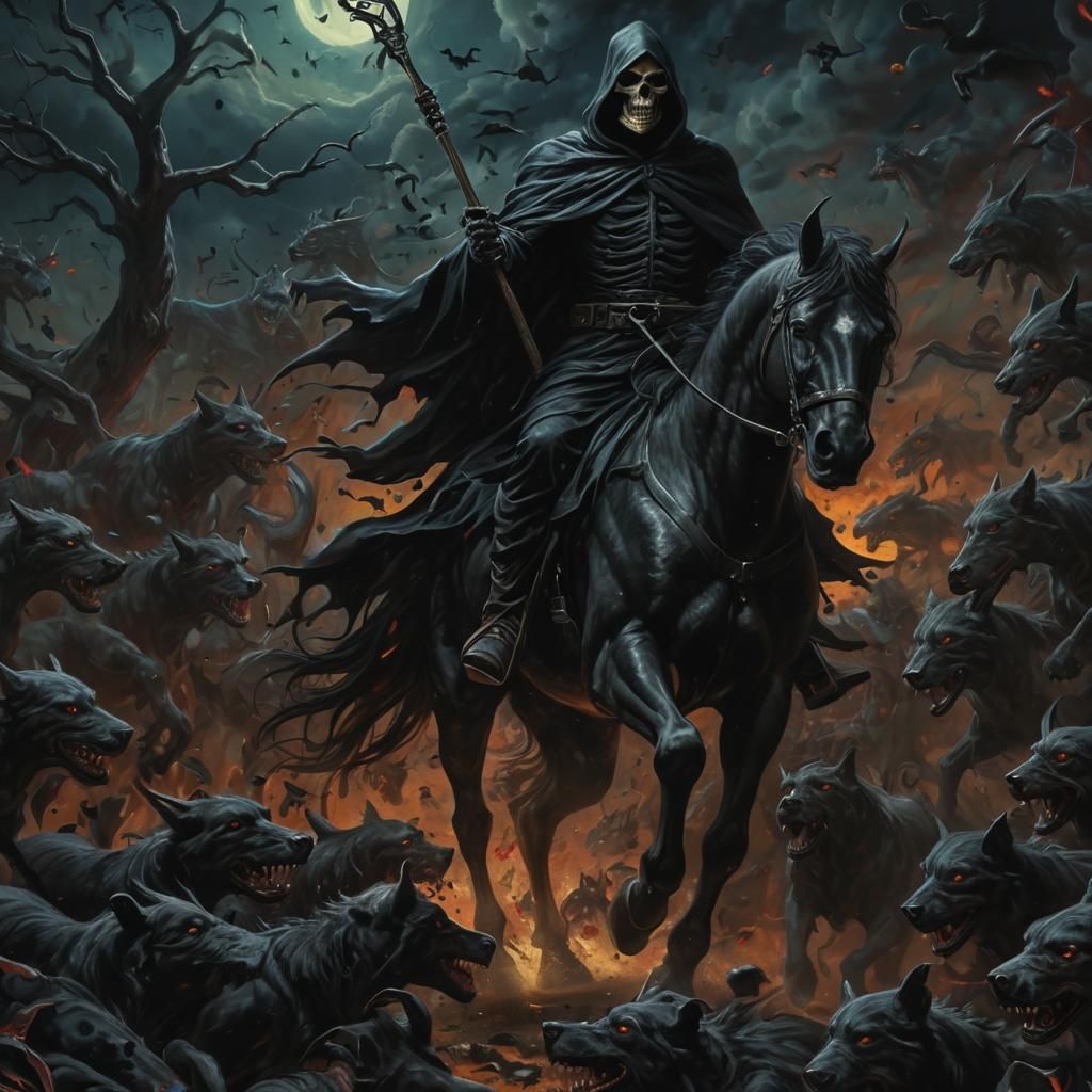 Grim Reaper Rides Through Twisted Candyland