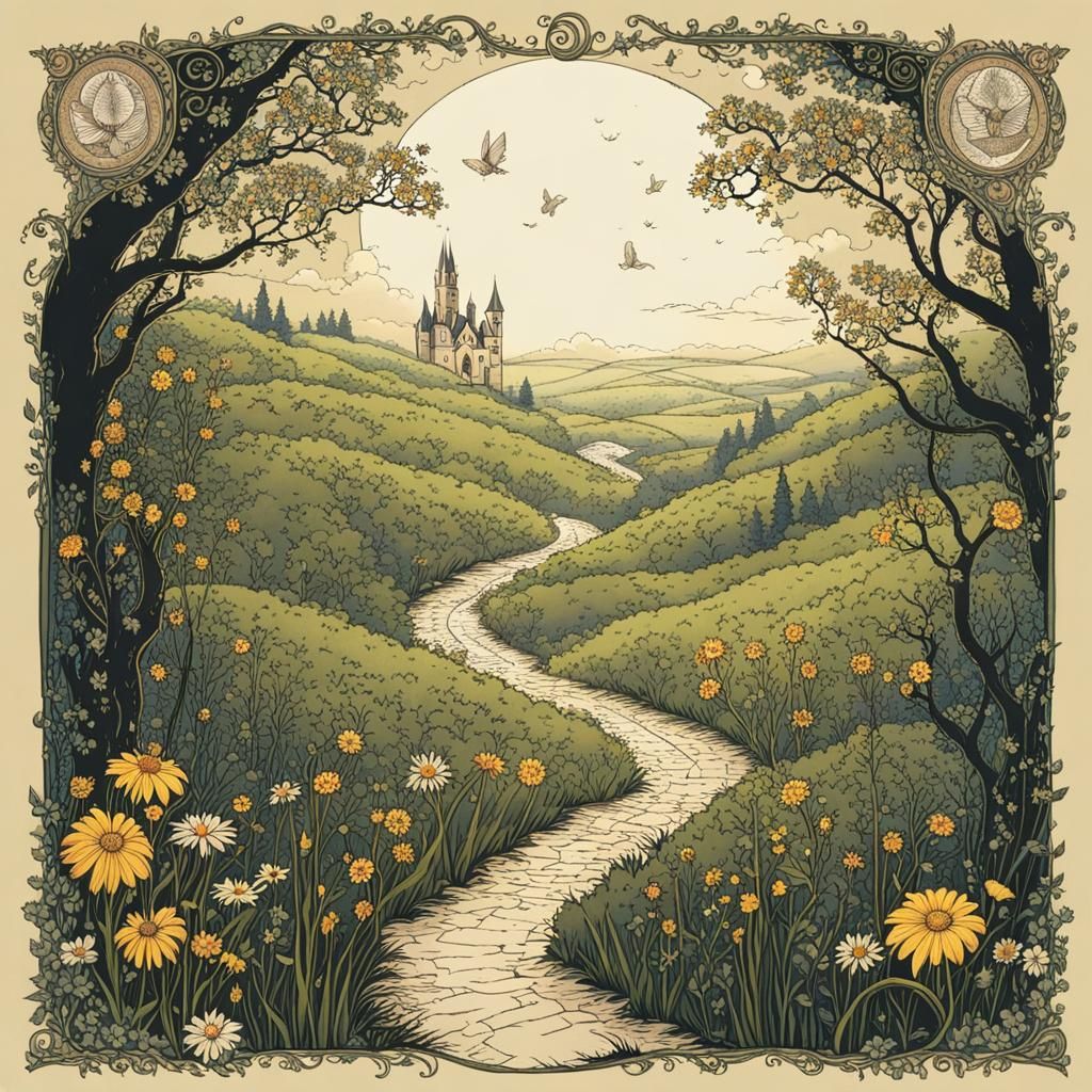 Anime Boy's Magical Journey by Moonlight