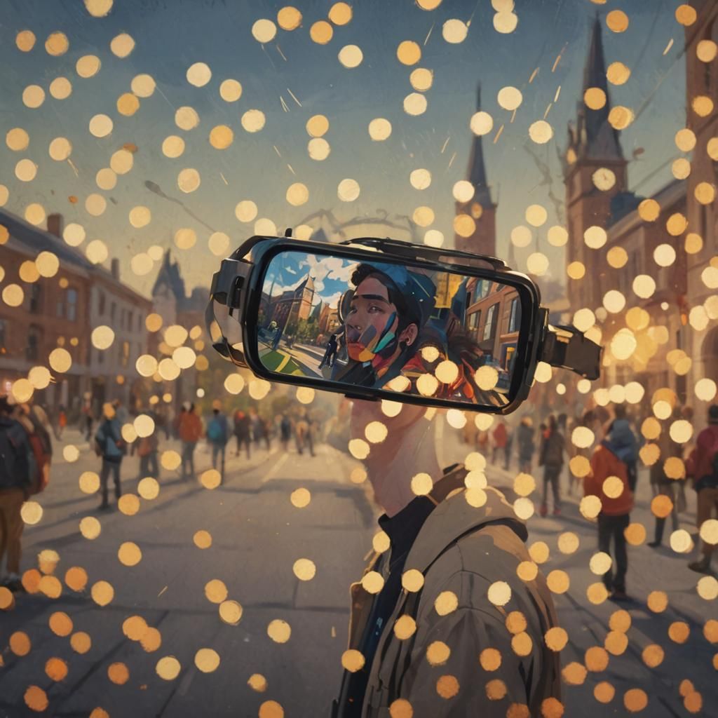 Inspiring Concept Art of Student at University Campus