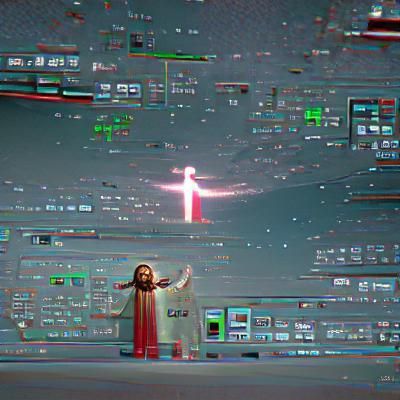 Jesus Christ in Cyberpunk 2077
