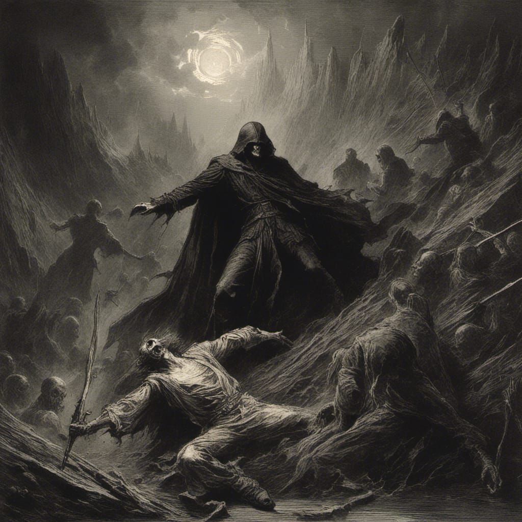 Macabre Vampire Attack in the Dark Ages