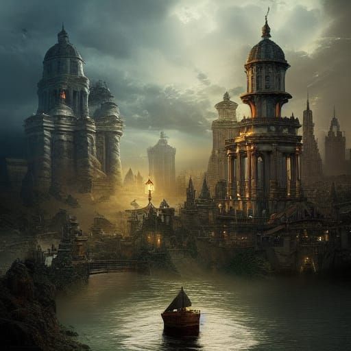 Epic Cinematic Digital Matte Painting
