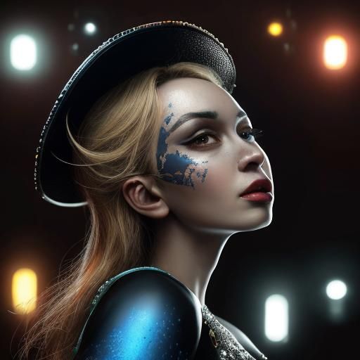 Psychedelic Oil Painting in Photorealistic Detail