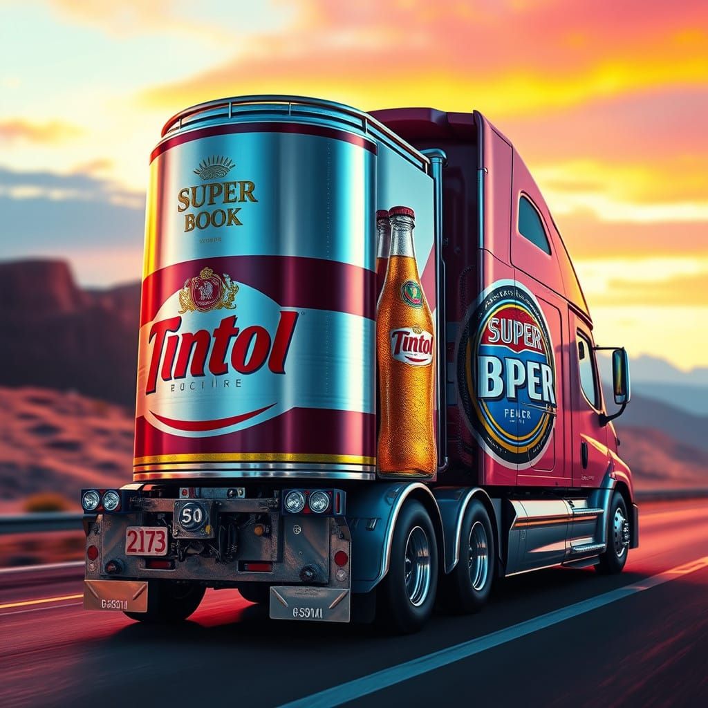 Tintol and Super Bock Standout in Futuristic Semi-Trailer