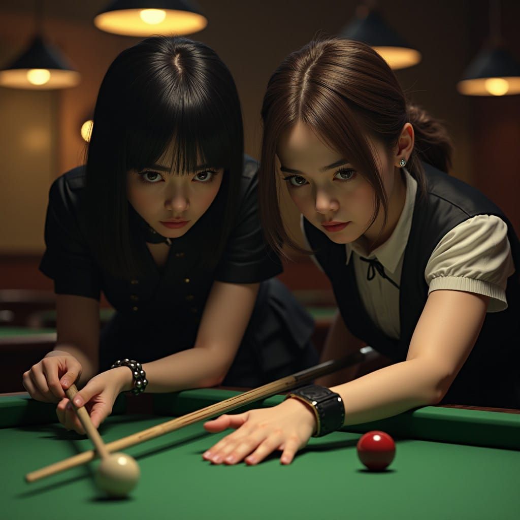 Cinematic Portraits of Chiaki Kuriyama and Emma Watson in Sn...
