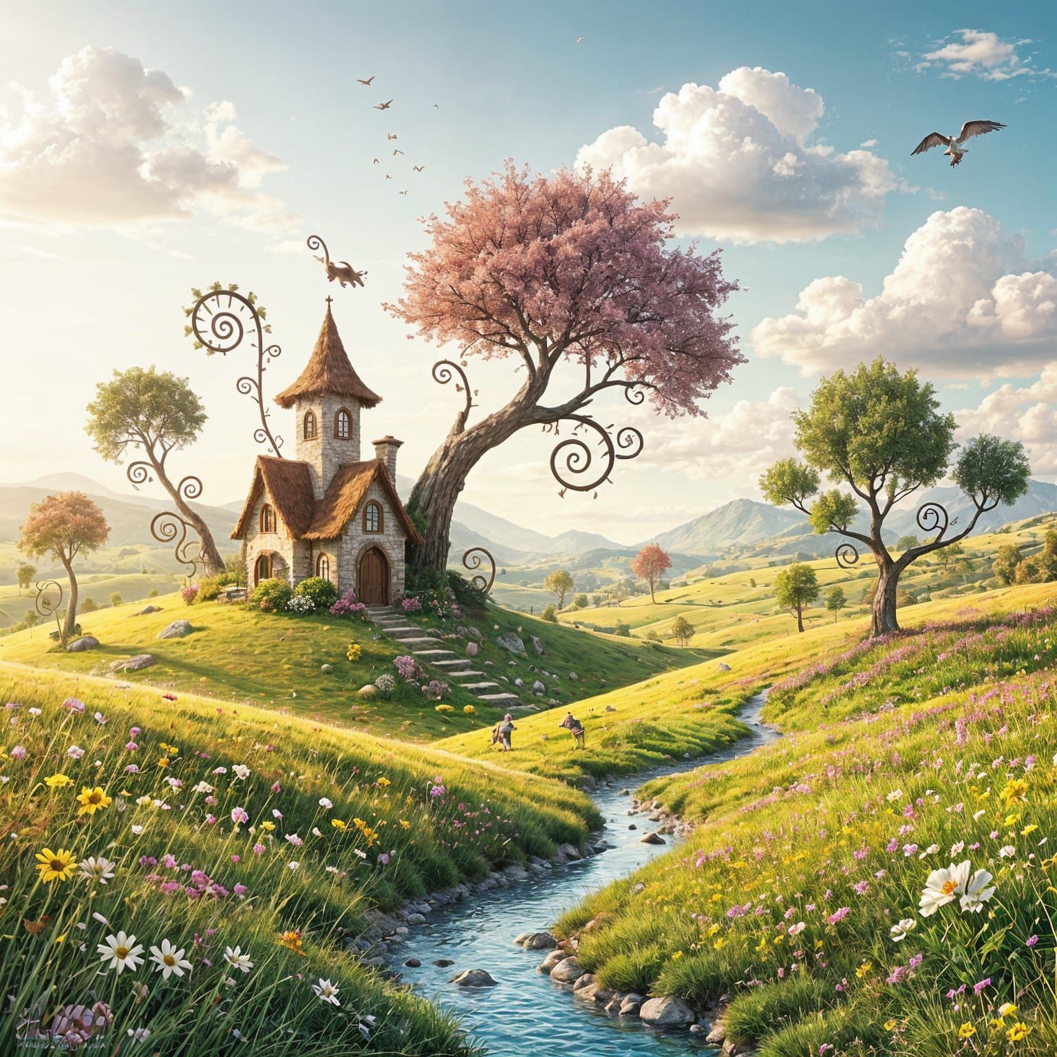 Stunning Whimsical Landscape