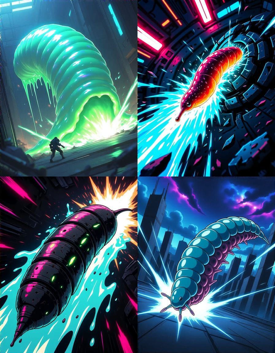 Sci-Fi Cannon Fires Hydro-Infused Slug Anime Style