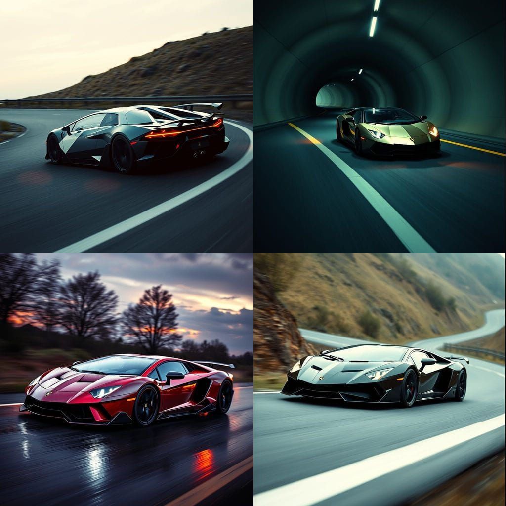 Stunning Supercar Design in Cinematic Style