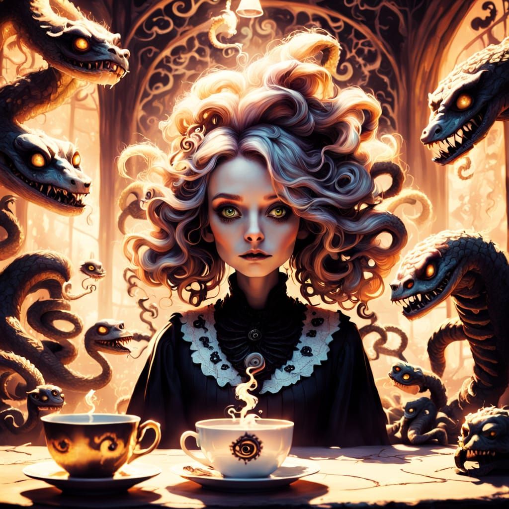 Monsters' Tea Party: A Whimsical Gothic Fantasy