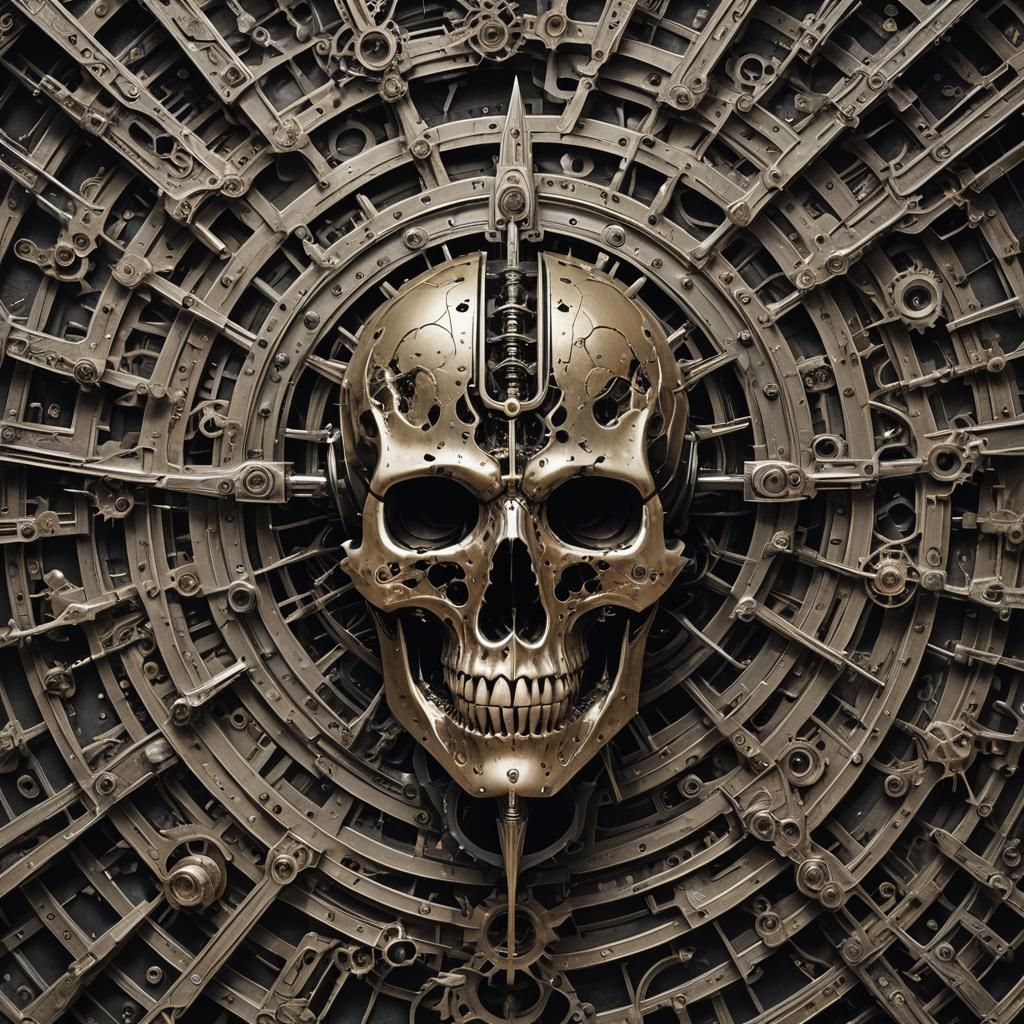 Detailed Crystal Skull Mechanism