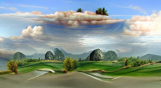 Photorealistic AI Landscape: Hyperrealism in Digital Art