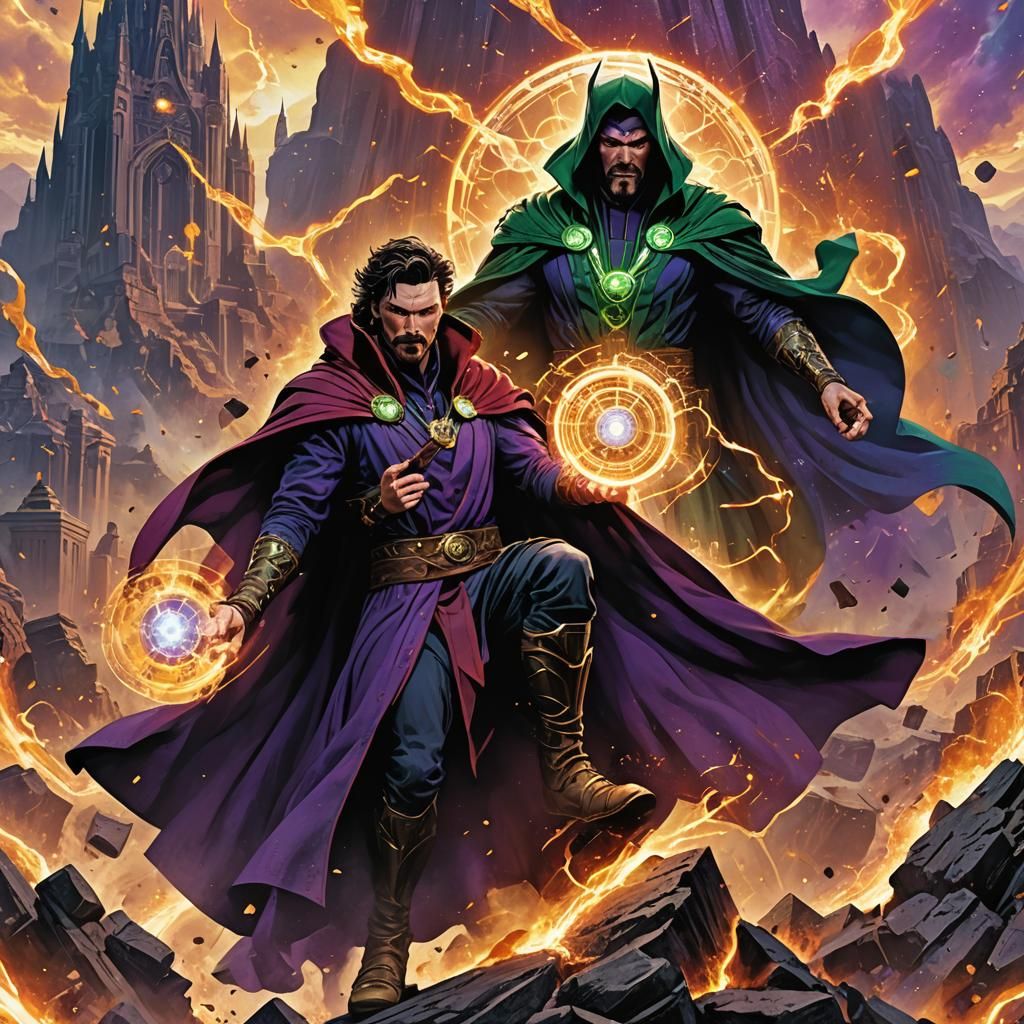 Doctor Strange vs Doctor Doom: Mystic Showdown
