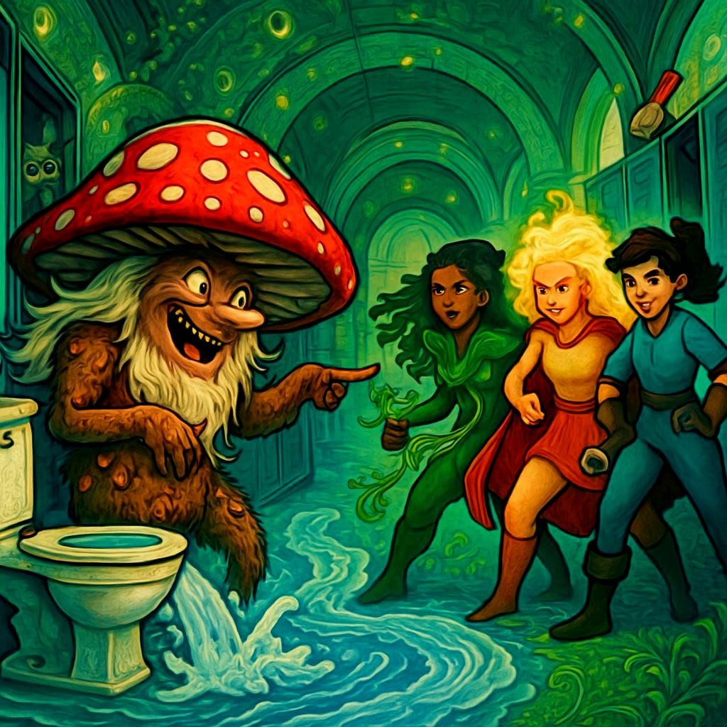 “Sheroes vs. The Crazy Mushroom Trickster”