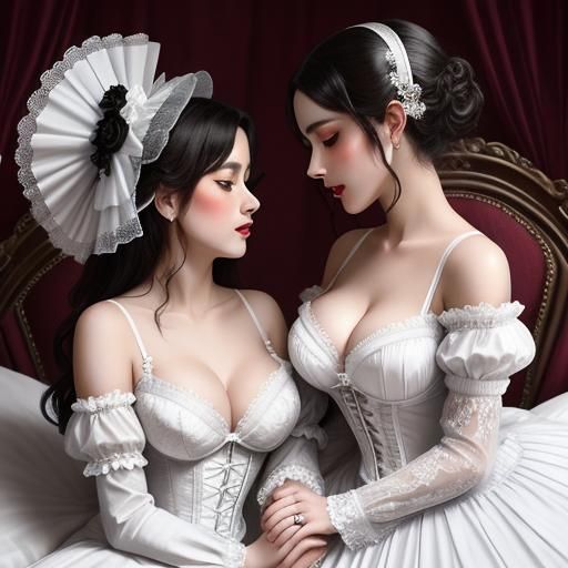 Victorina ladies.....a love that dare not speak its name.
No_credit_challenge. (bit riskay....😊😳😊)