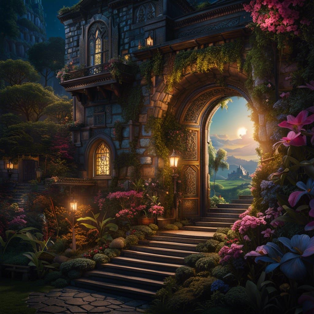 Barbie's Enchanting Garden Party in a Magical World