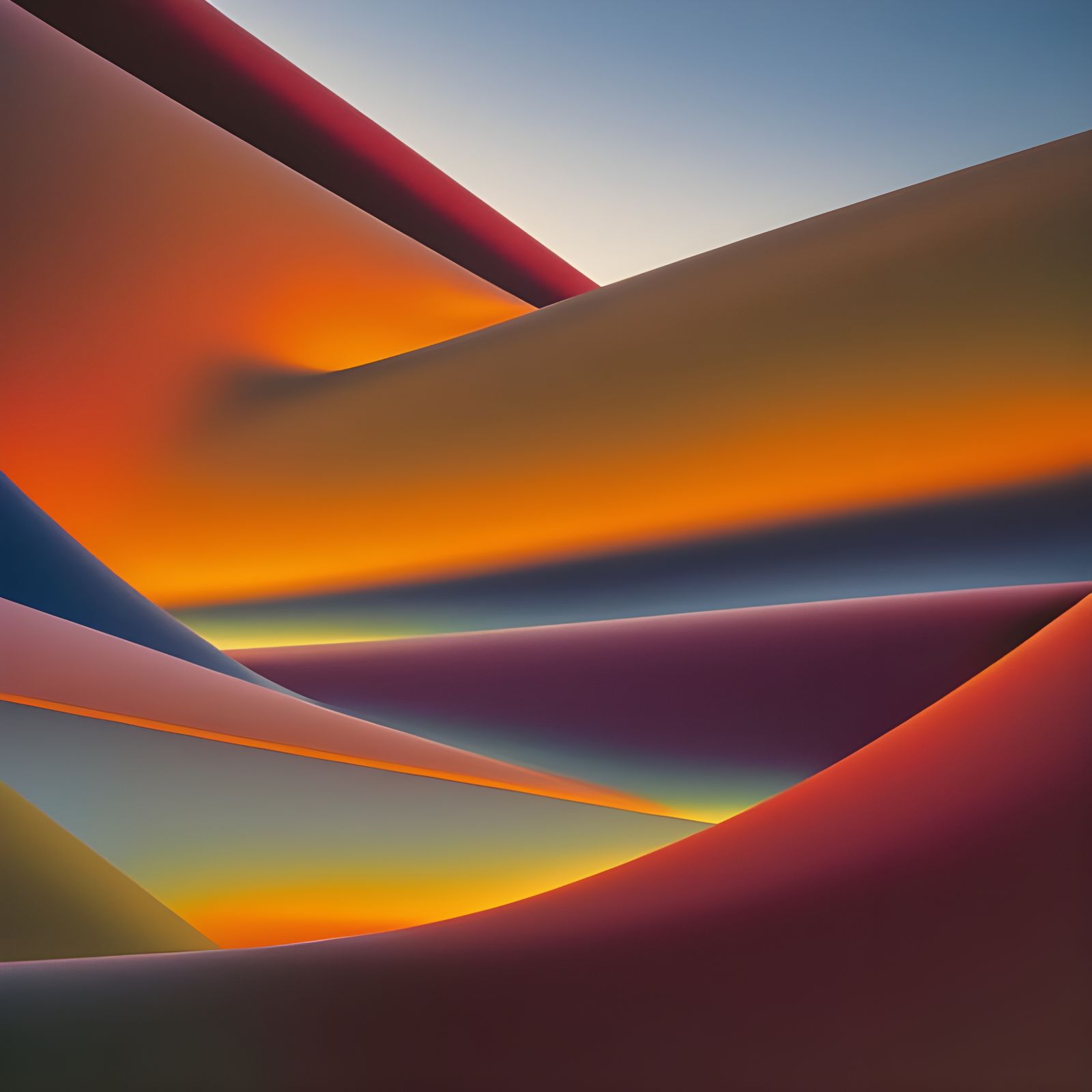 Dreamy Abstract Art with Magical Particles