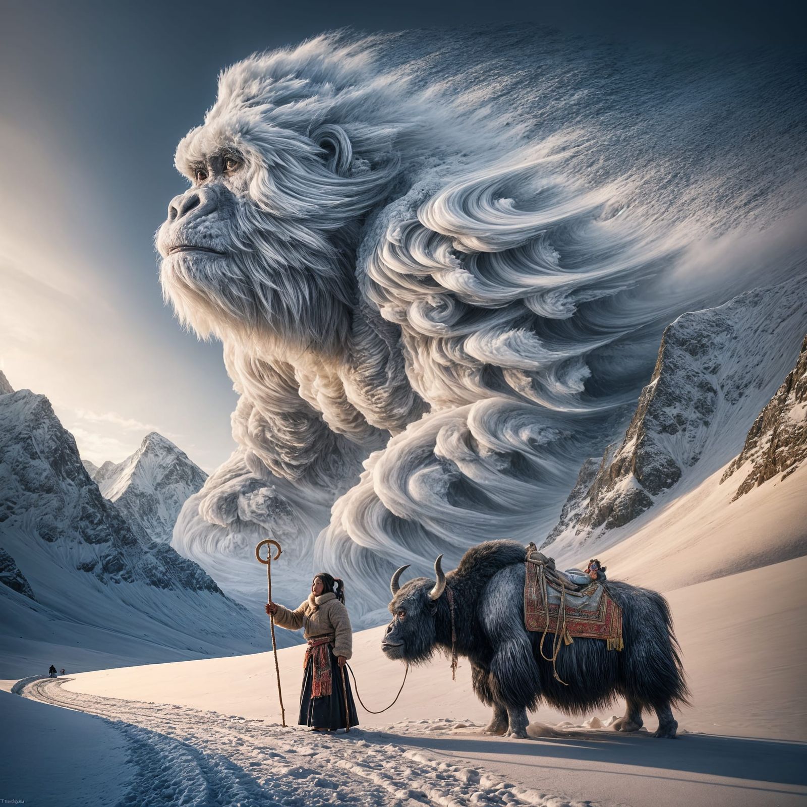 Gorilla in the Himalayas