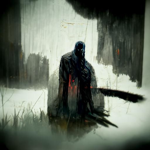 Sinister Depression Artwork in Fantasy Style