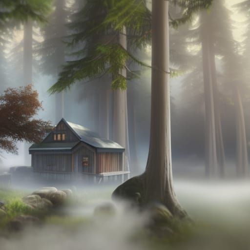 Detailed Matte Painting of Fantastical Scenes