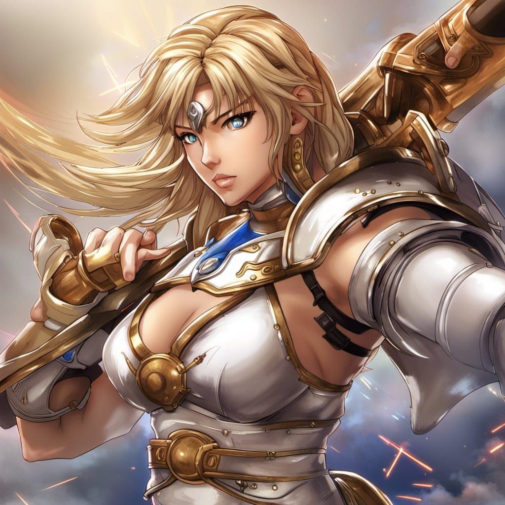 Sci-Fi Sophitia: Anime Style Reimagining