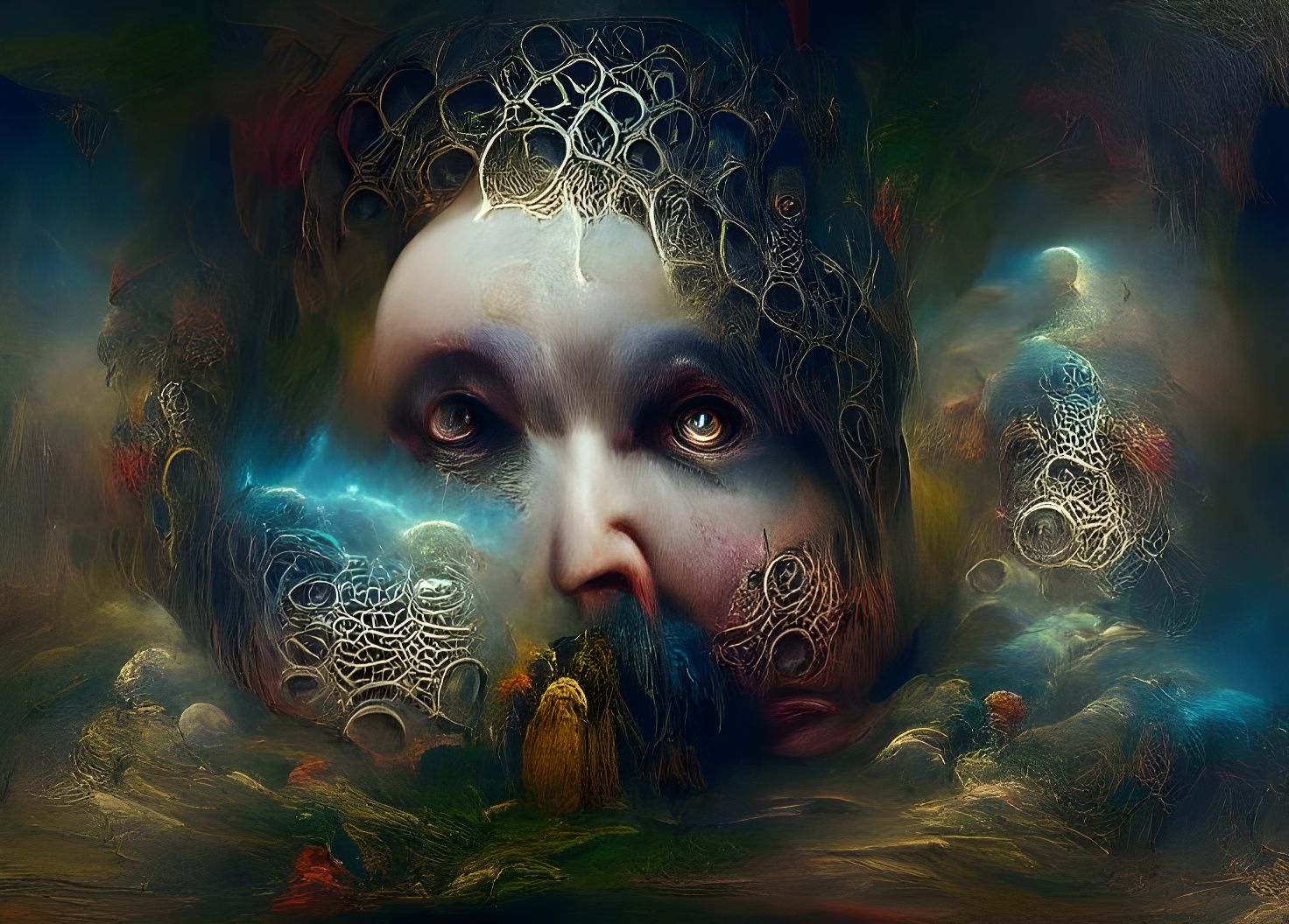 Haunting Portrait of Cassandra, Doomed Trojan Priestess