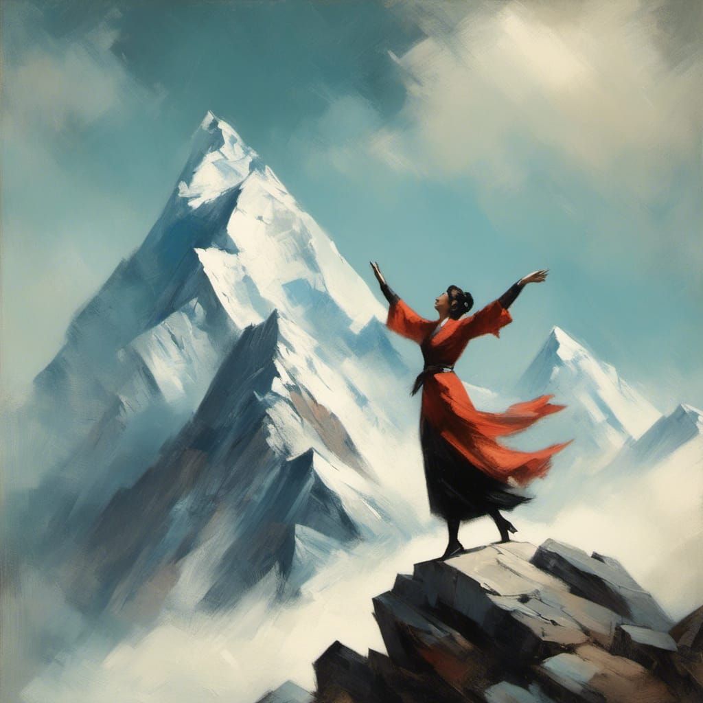 Opera Singer's Everest Performance