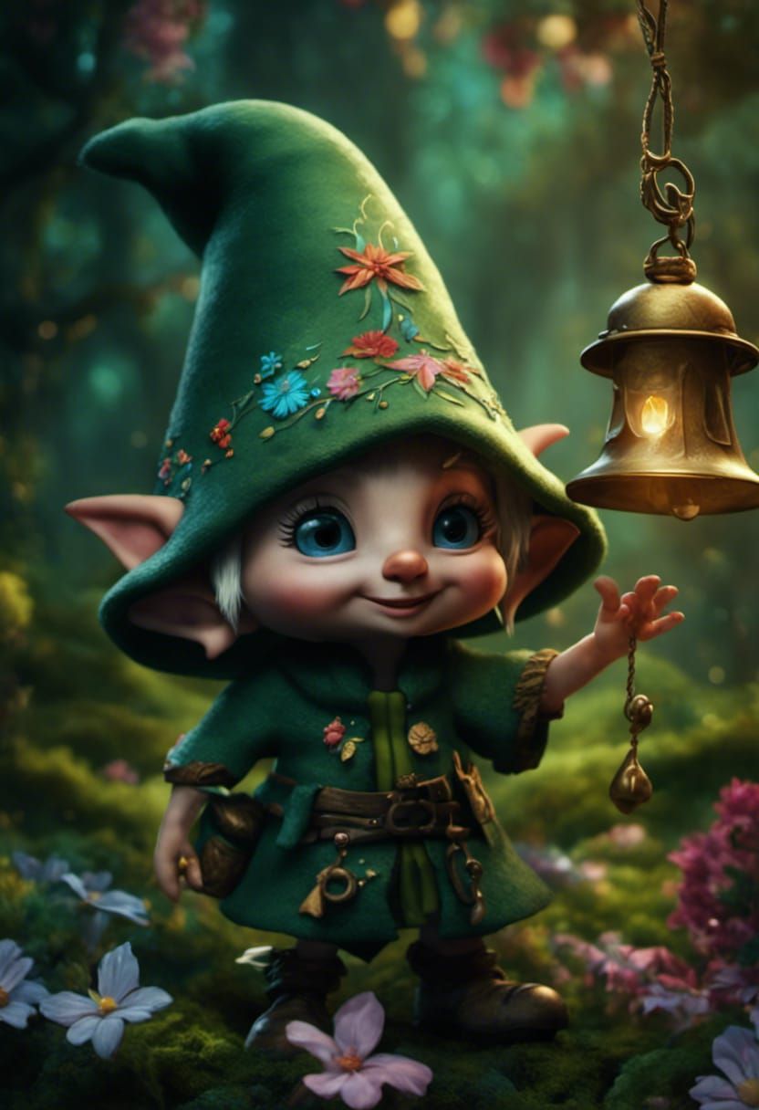 The small elf that rings the bell at five o´clock everyday.