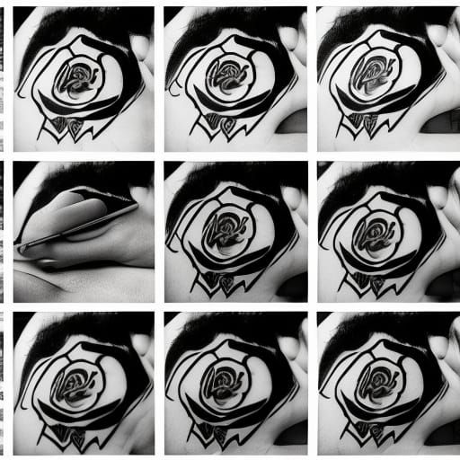 Flash Tattoo Sheet: Professional Photography