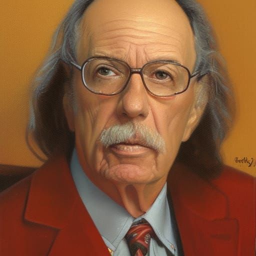 Dr. Falicer: Oil Painting Portrait