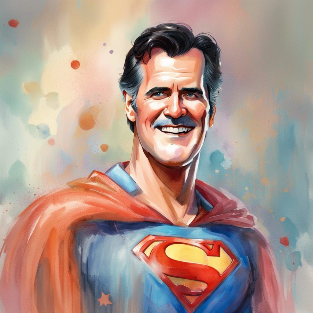 A Different Bruce Campbell as Superman