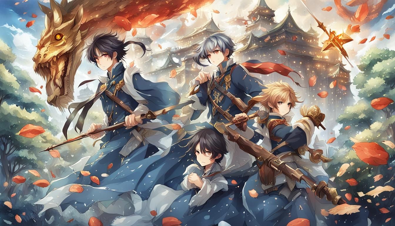 Anime Style Reimagining of Myths and Legends