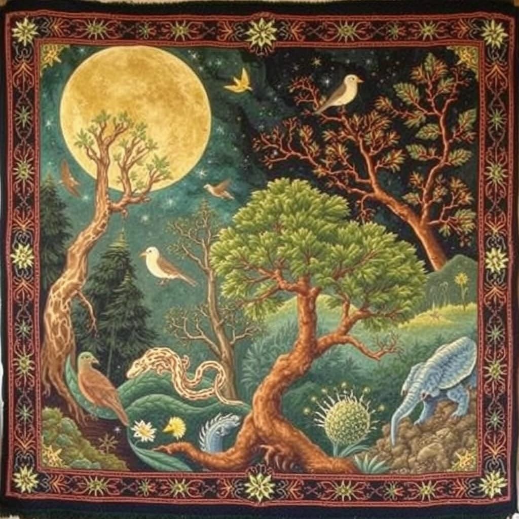 Ancient Nature Tapestry