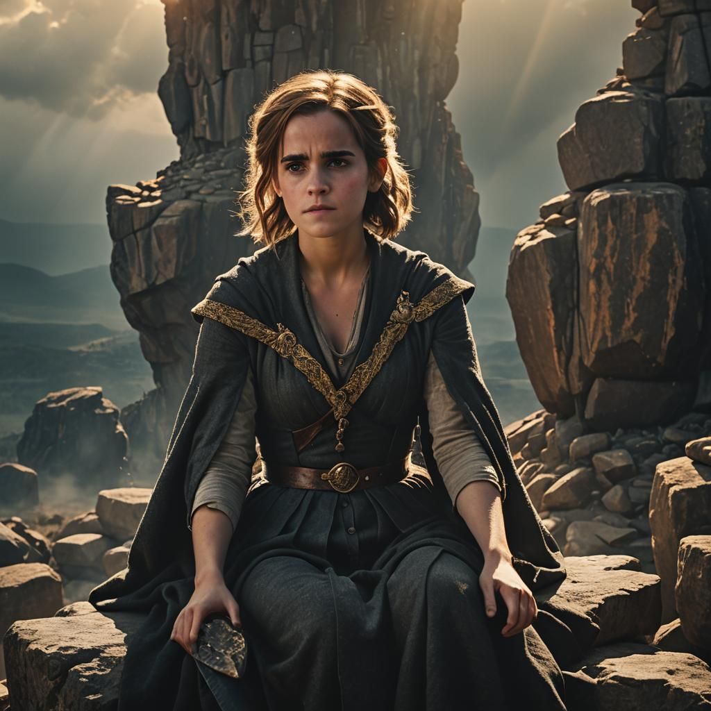 Emma Watson as Empress on Chert Throne