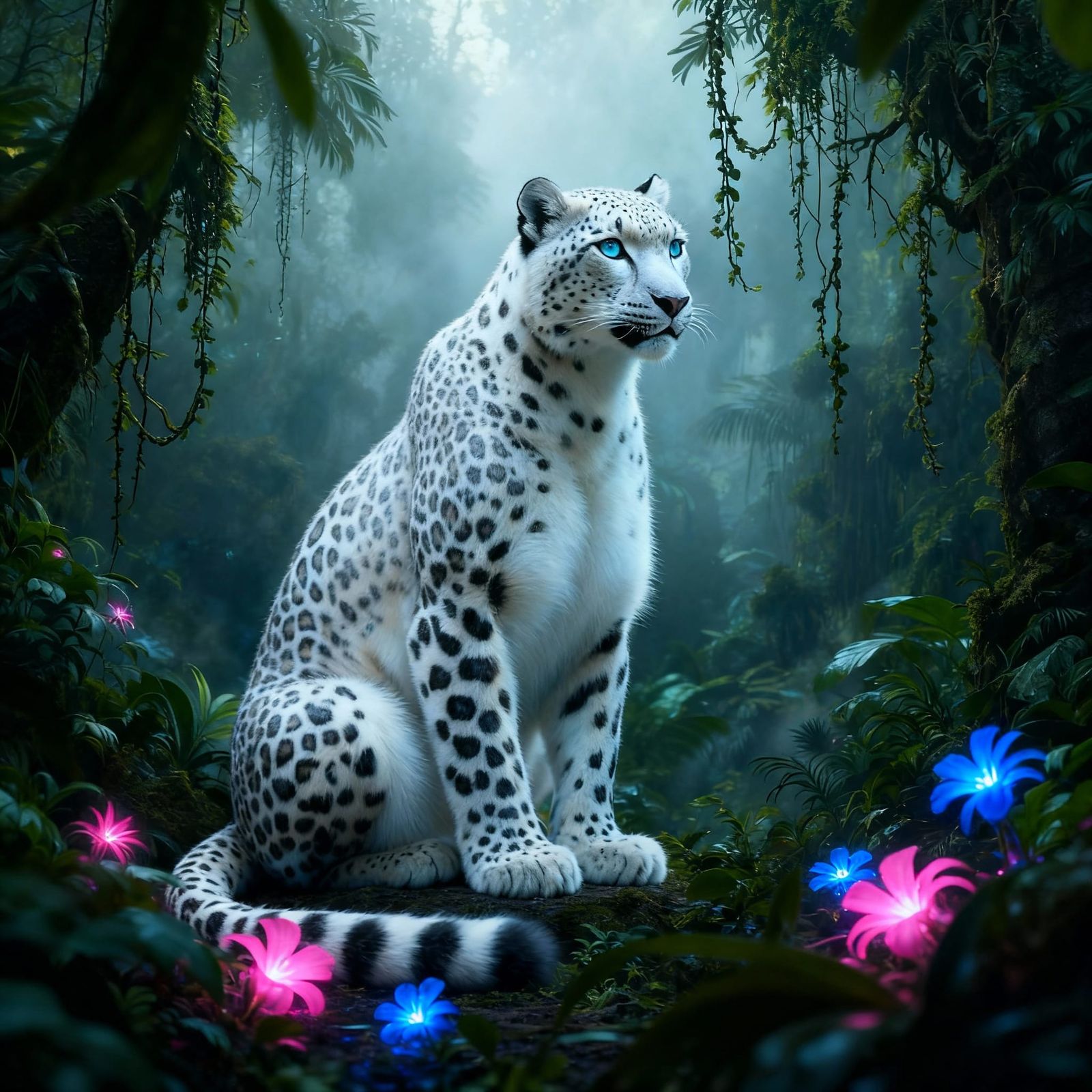 Leopard Seamlessly Blends With Natural Landscape