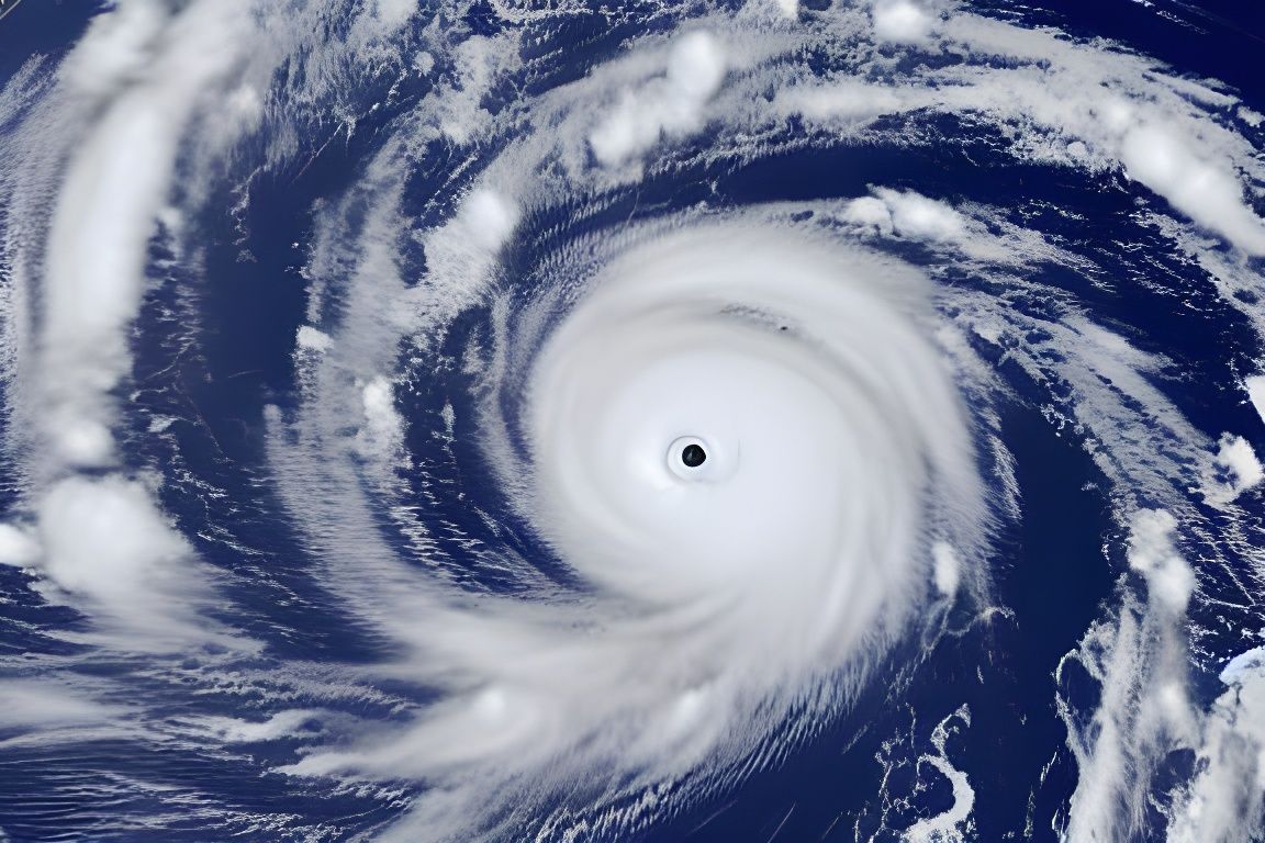 AI Generated Image of a Hurricane